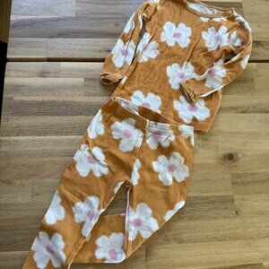 carters girls pajama set